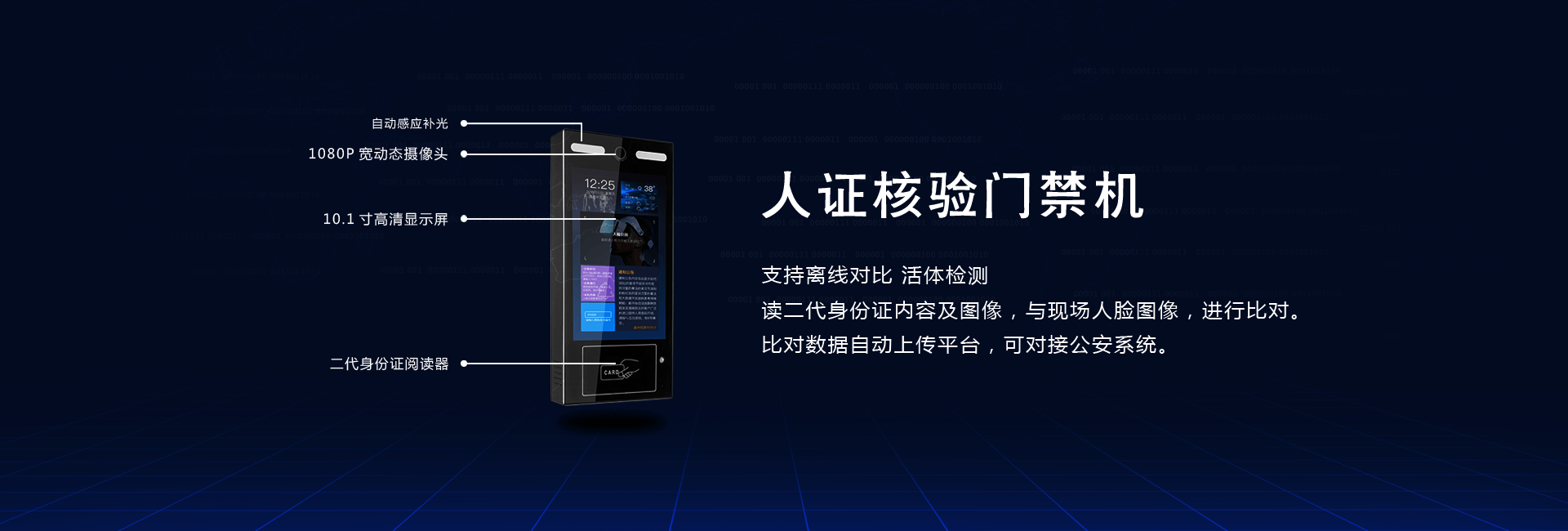 智慧社区|产品中心|人证核查门禁机|轮播图